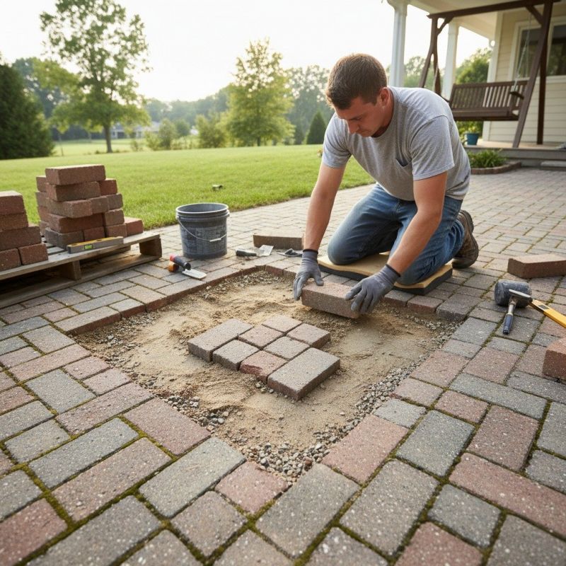 Paver Patio Repair