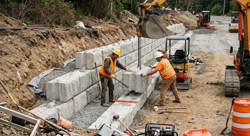 Block Foundation Installation in Norwalk, CT