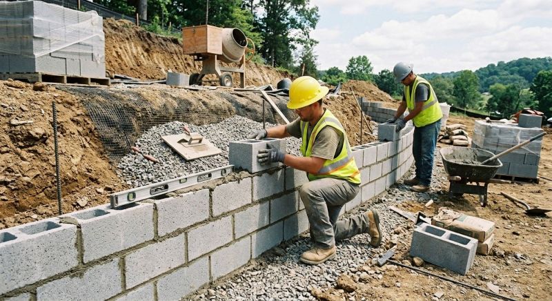 Block Wall Replacement in Norwalk, CT