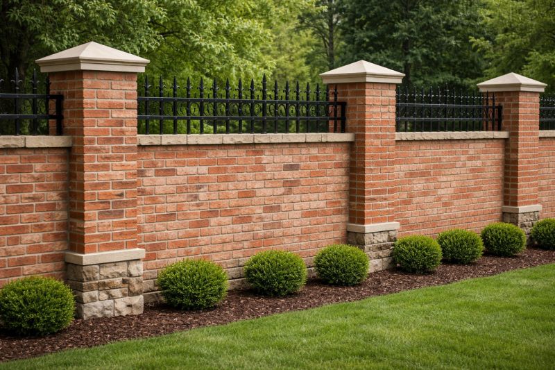 Brick Columns Installation in Boston, MA
