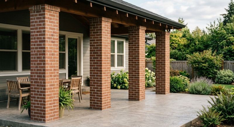 Brick Columns Installation in Norwalk, CT