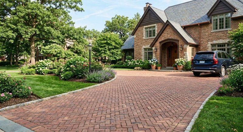 Brick Driveway Paving in Denver, CO