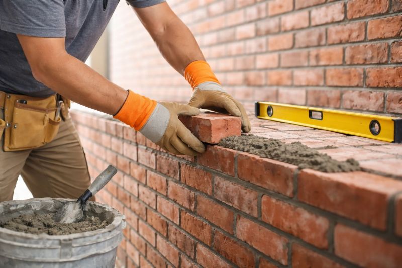 Brick Fence Installation in Fairfield County, CT