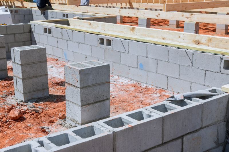 Brick Foundation Installation in Boston, MA