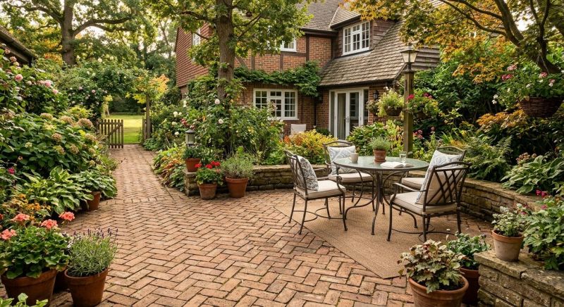 Brick Hardscape Construction in Manchester, NH