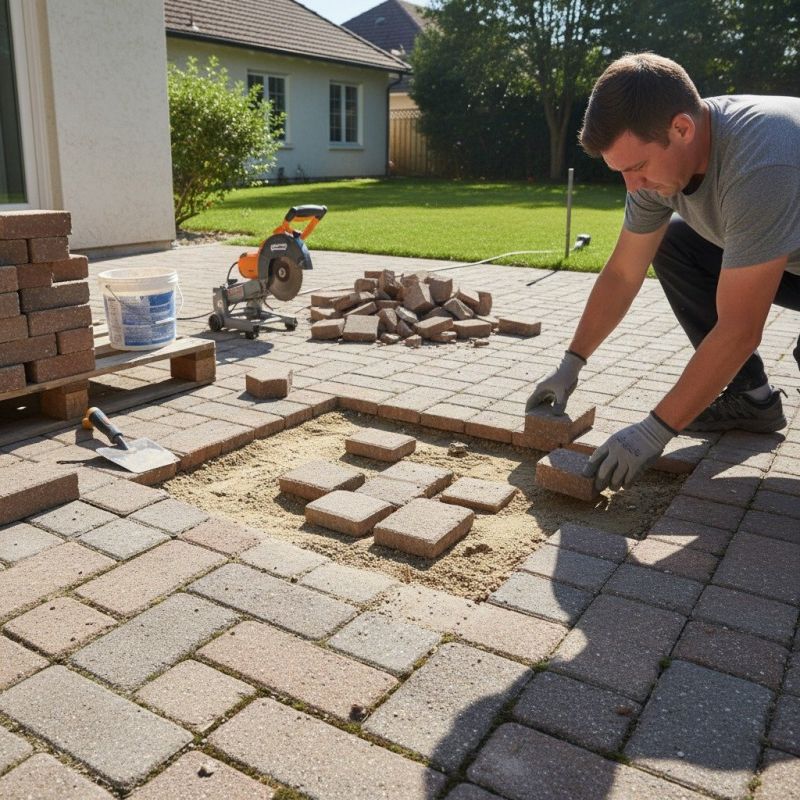 Paver Patio Repair