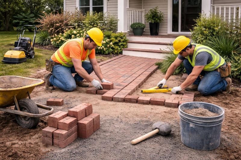 Deck Masonry Installation in Boston, MA