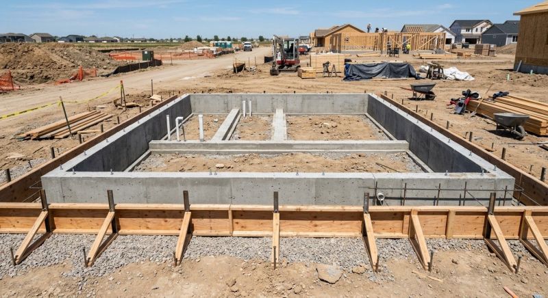 Foundation Construction in Fredericksburg, VA