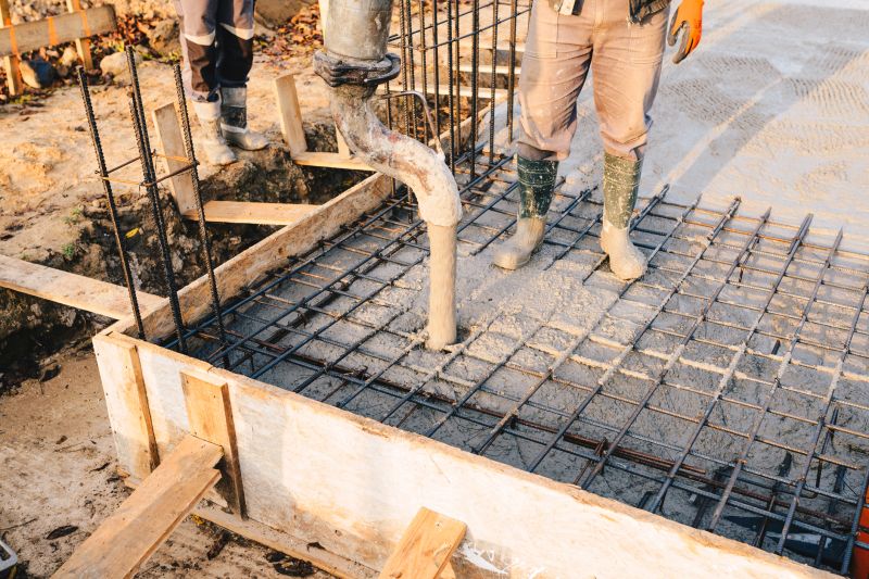 Foundation Pouring in Fredericksburg, VA