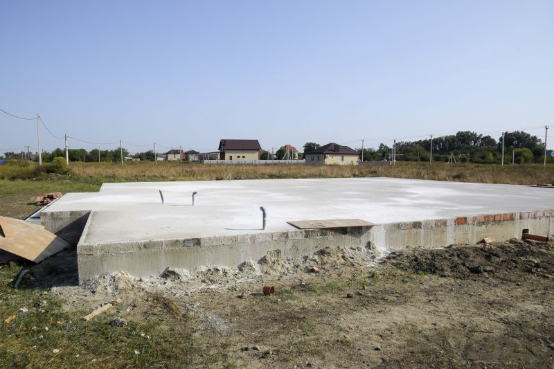 Foundation Slab Construction in Greenville, SC