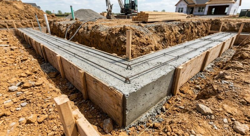House Footing Construction in Columbus, OH
