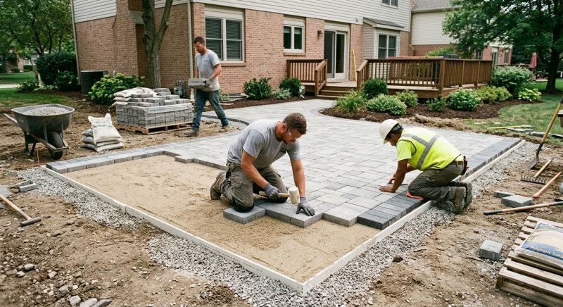 Paver Patio Construction in Fairfield County, CT