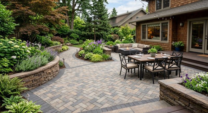 Pavers Landscaping in Boston, MA