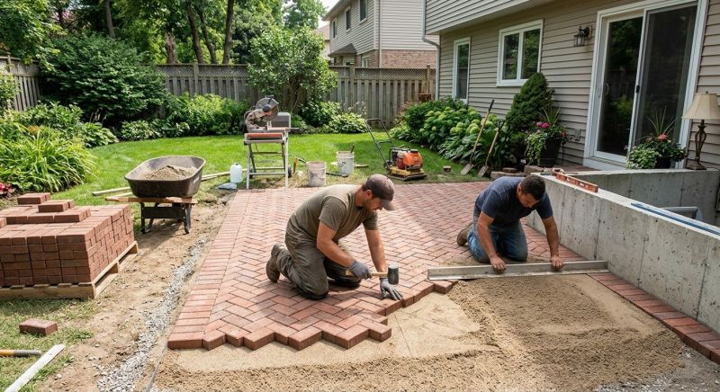 Brick Flooring Installation in Boston, MA