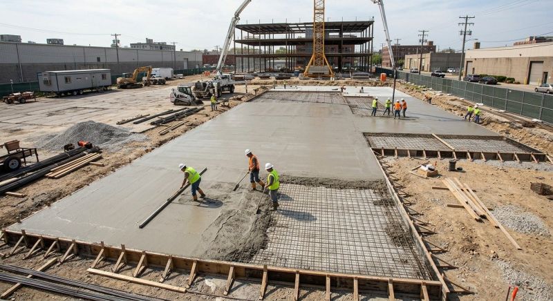 Commercial Slab Installation in Jupiter, FL