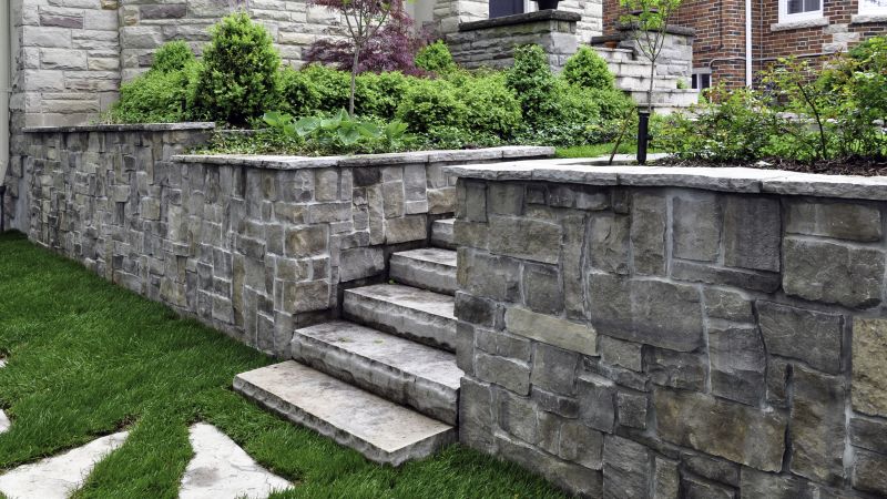 Stone Edging Installation in Boston, MA